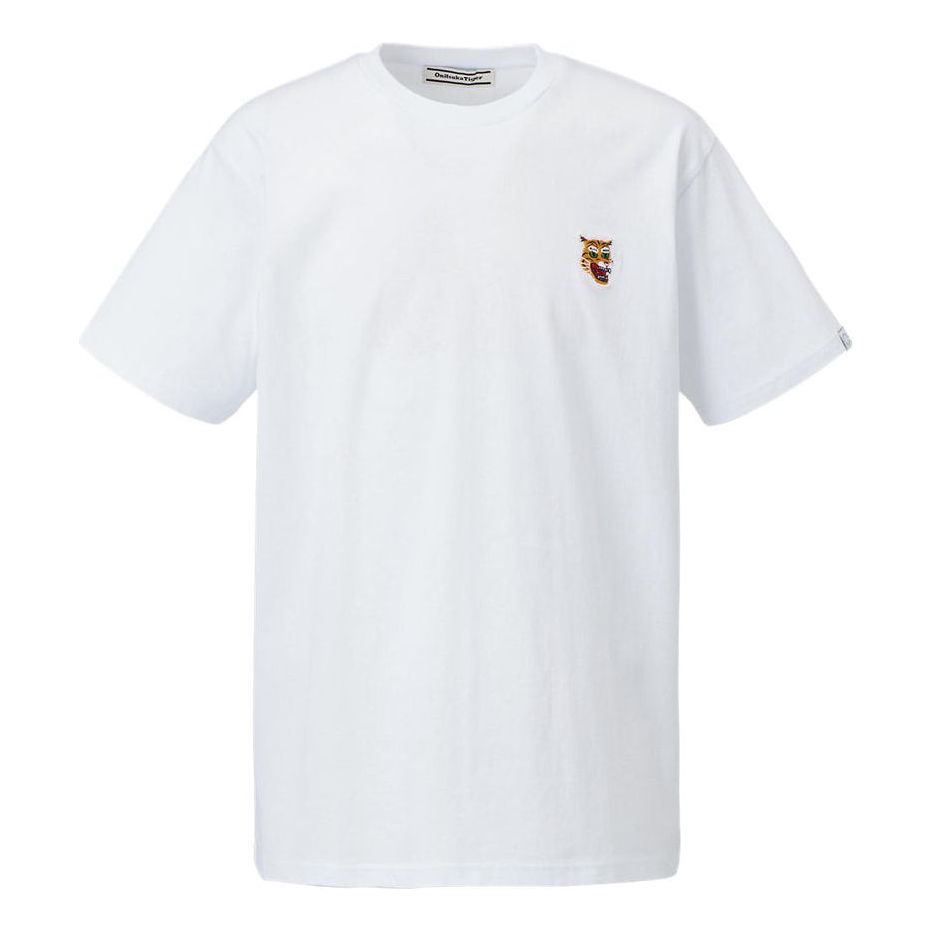 Тениска Onitsuka Tiger Embroidery Logo Graphic T-Shirt Бяло | 2183B030-100, 0