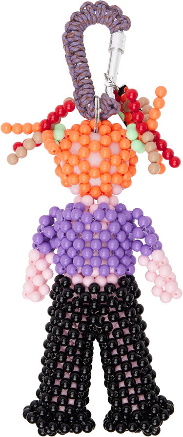 Ключодържатели Chopova Lowena Chopova Lowena Laura Beaded Doll Bag Charm Многоцветен | 6605, 1