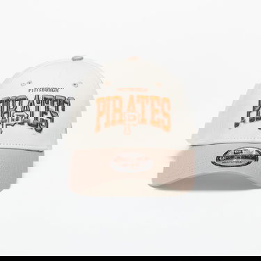 Шапка с козирка New Era Pittsburgh Pirates MLB White Crown 9FORTY Adjustable Cap Бежово | 60435041, 0