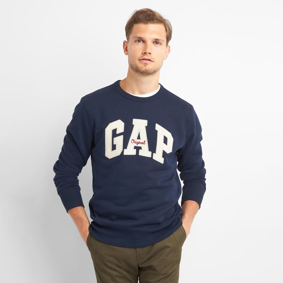 Пуловер GAP Original Arch Crewneck Бежово | 852079-00, 0