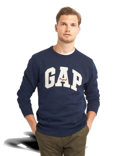 Пуловер GAP Original Arch Crewneck Бежово | 852079-00