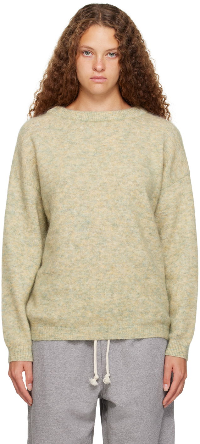 Пуловер Acne Studios Crewneck Sweater Зелено | A60384-, 0