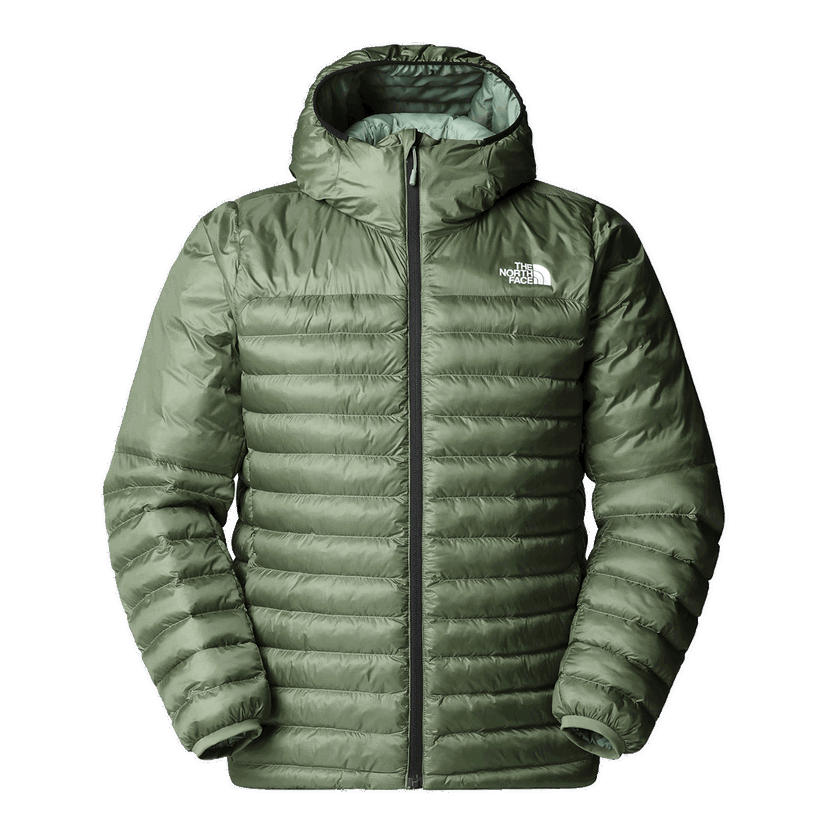 Пухо яке The North Face Terra Peak Hooded Down Jacket Зелено | NF0A88TVBO91