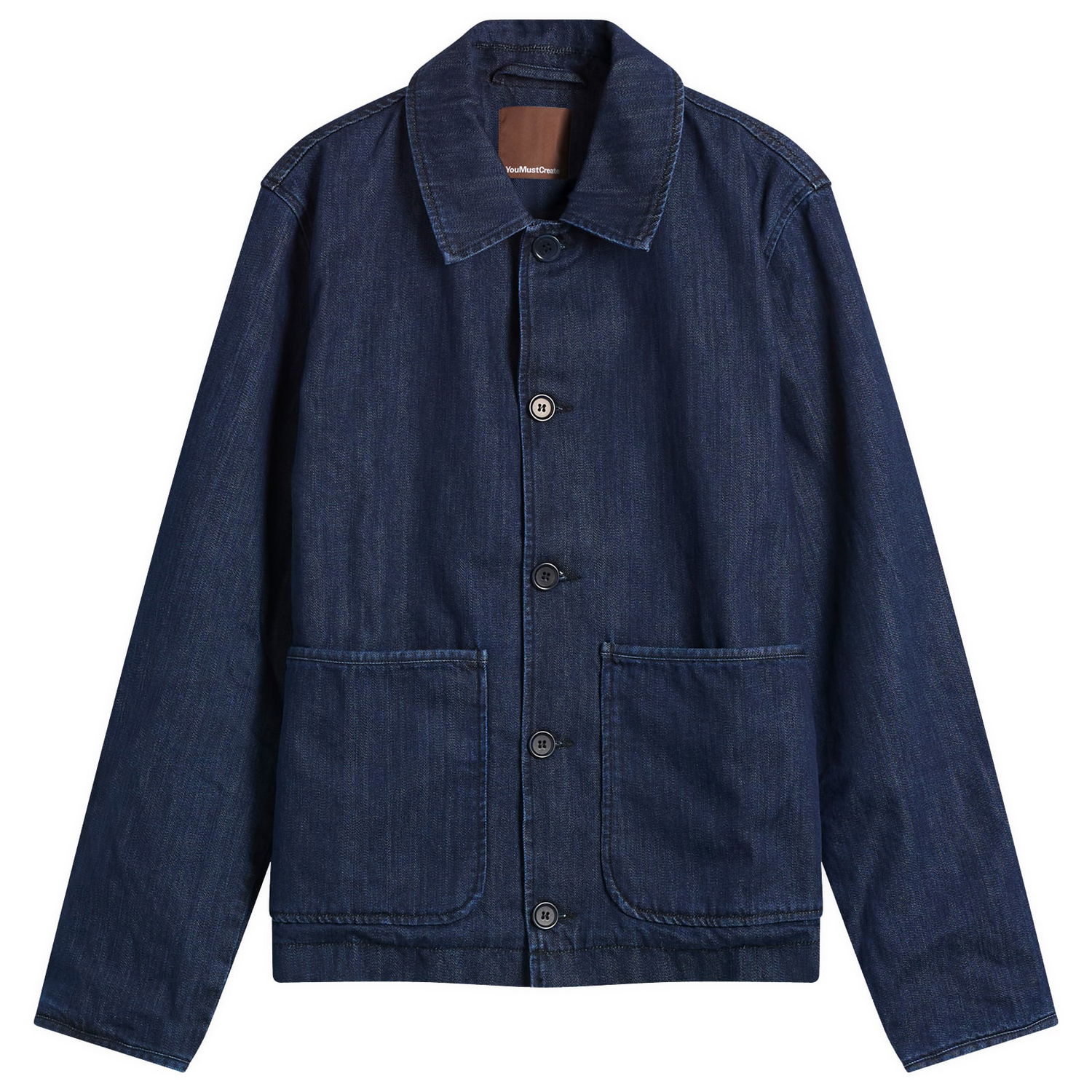 Яке YMC YMC Groundhog Chore Jacket, Size Small Синьо | P5AZA-40, 1