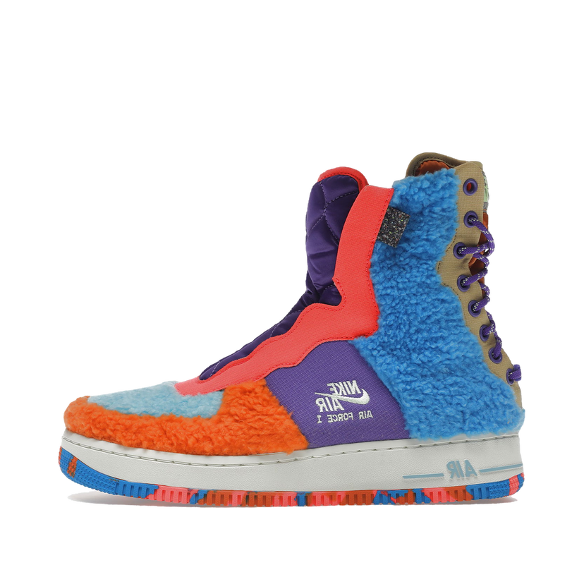 Кецове и обувки Nike Air Force 1 Rebel XX Sherpa Multi W Многоцветен | CQ7518-571