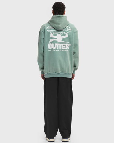 Суитчър Butter Goods All Terrain Pullover Hoodie Зелено | P20175, 1