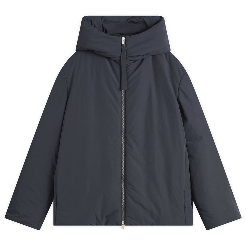 Пухо яке Jil Sander Jil Sander Hooded Down Jacket, Size Large Тъмно синьо | J47AF0159-J74276-001