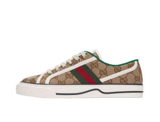 Кецове и обувки Gucci GG Supreme 'Tennis 1977 Sneakers 'Beige' Бежово | 606110 HVK20