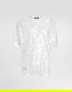 Dolce & Gabbana Sequined Short-Sleeved T-Shirt