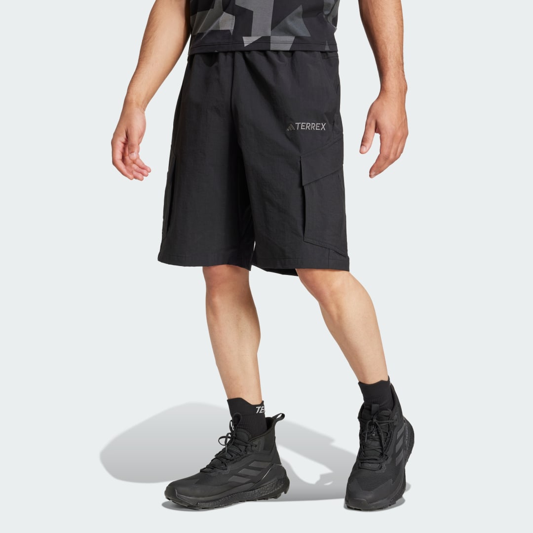 Къси панталони adidas Performance Terrex Xploric Cargo Shorts Черно | JE9420, 0