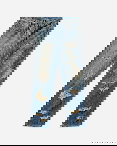 Дънки KAPITAL 14oz 5P Monkey Cisco Speakeasy Dixie Remake Jeans Синьо | K2410LP068 PRO, 1