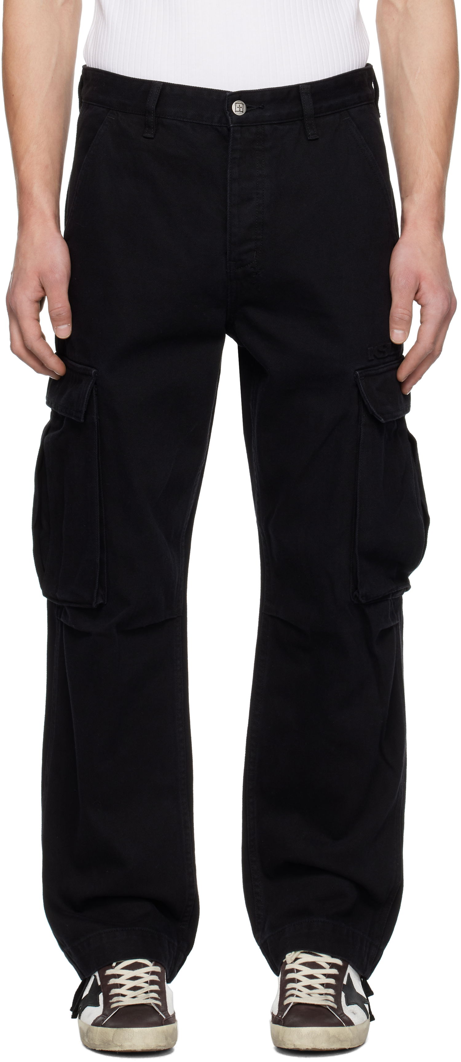 Карго панталони Ksubi Sott Fugitive Cargo Pants Черно | MPS25PA003, 0