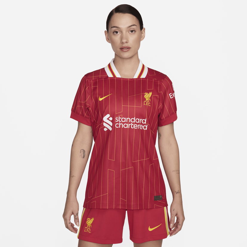 Фланелка Nike Dri-FIT Liverpool FC Stadium 2024 Replica Червено | FN8987-688