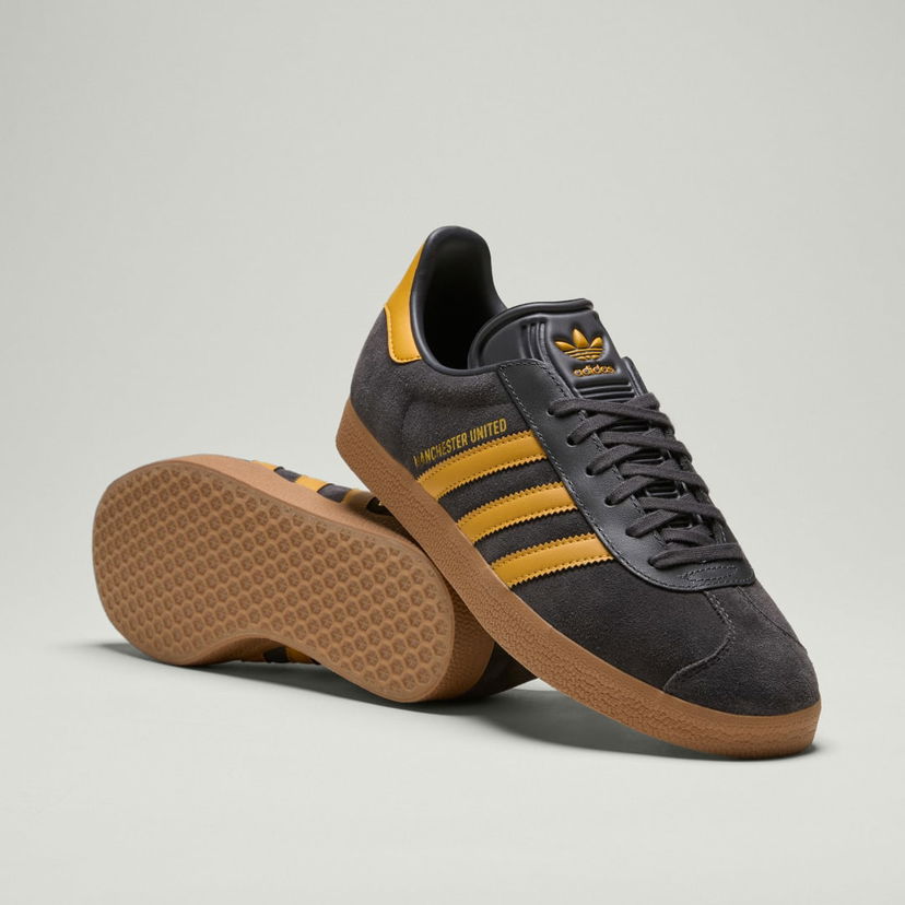 Кецове и обувки adidas Originals Gazelle Manchester United Сиво | JR1410