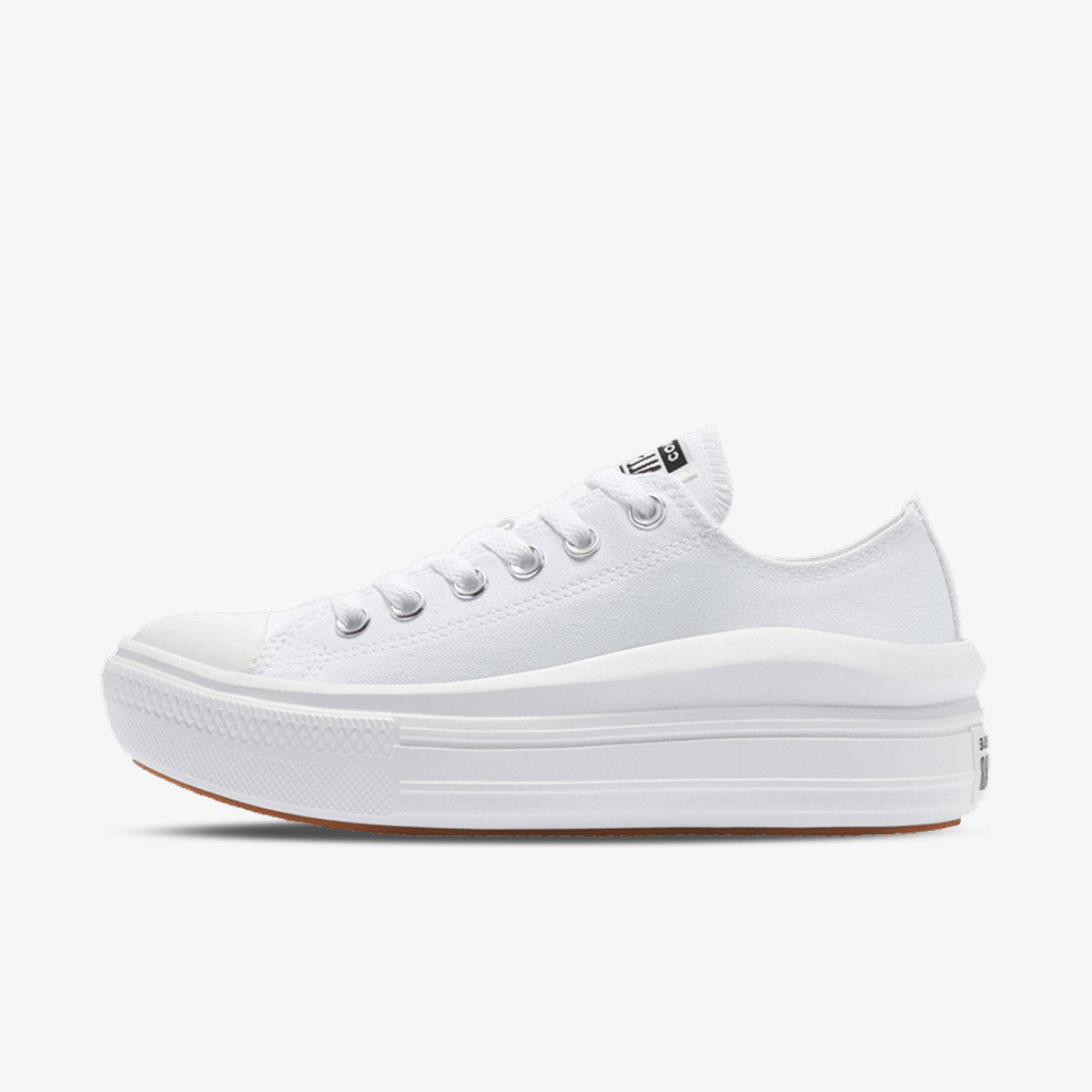 Кецове и обувки Converse Chuck Taylor All Star Move OX Бяло | 570257C, 1
