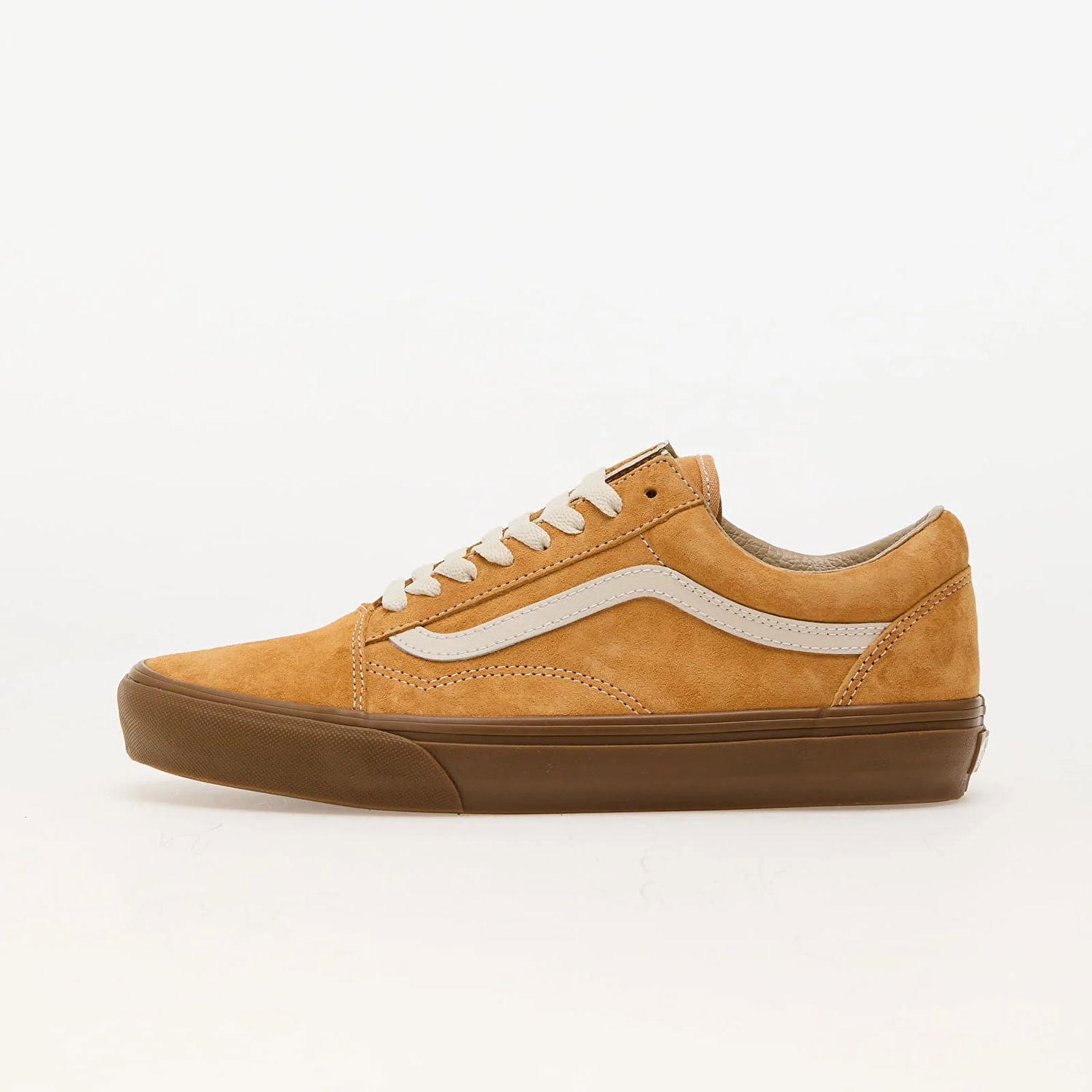 Кецове и обувки Vans Old Skool Pig Suede Gum Antelope Кафяво | VN0007NT5QJ1, 0