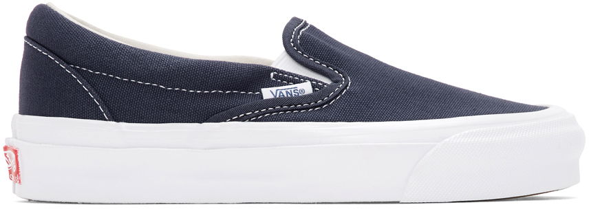 Кецове и обувки Vans OG Classic Slip-On LX Синьо | VN0A45JK1X7, 1