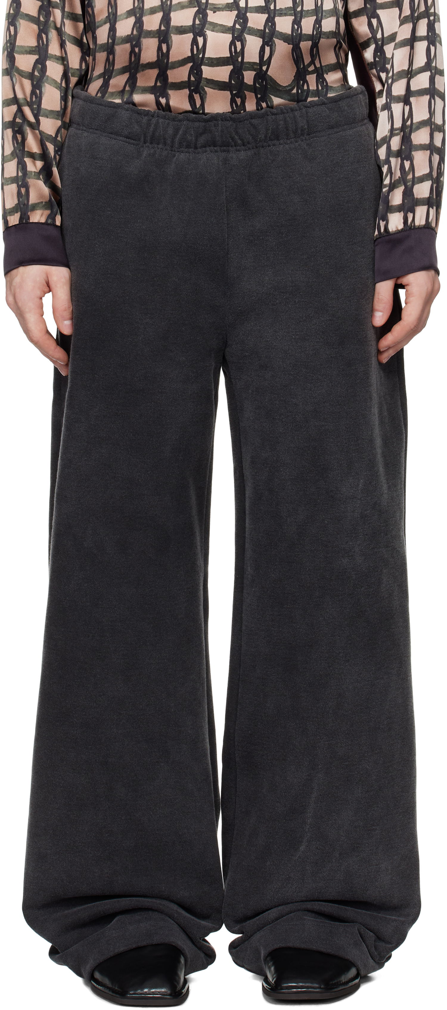 Спортни панталони Serapis Dyed Wide Sailor Sweatpants Сиво | FW24_TP_1, 0