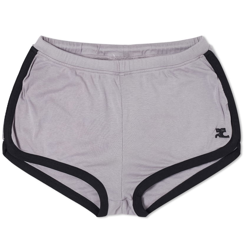 Къси панталони Courrèges Contrast Mini Shorts Сиво | 124JSH037JS0070-B102