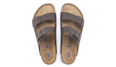 Кецове и обувки Birkenstock Arizona Soft Footbed Narrow Fit Сиво | 1023439, 2