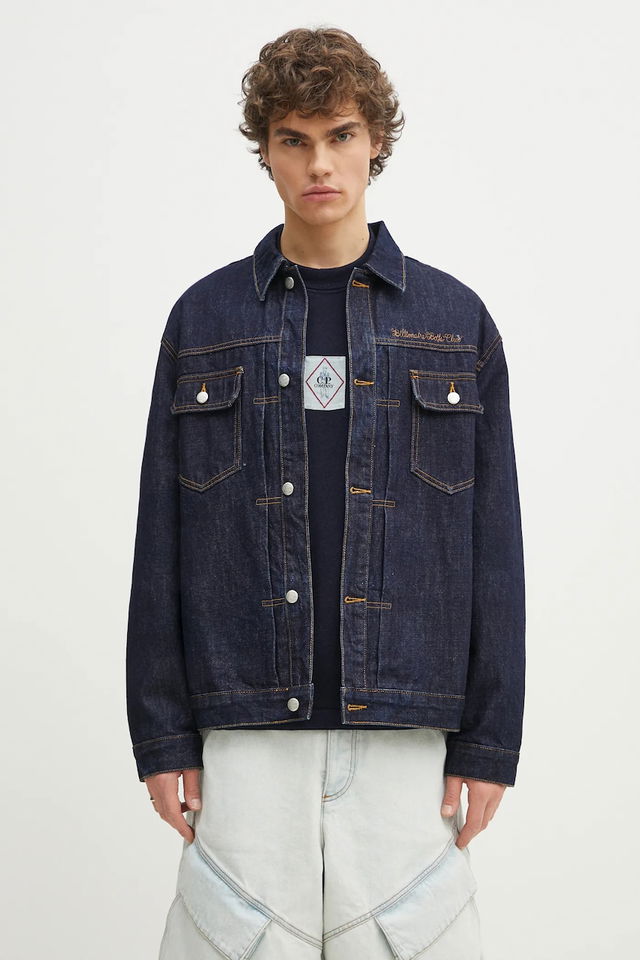 Billionaire Boys Club Script Logo Denim Jacket Oversize