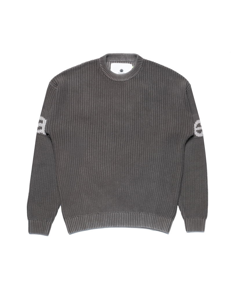 Пуловер New Amsterdam Surf Association New Amsterdam Surf Association Logo Crew Knit Sweater Сиво | 2501108002