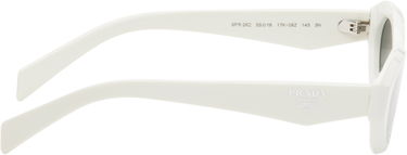 Слънчеви очила Prada White Oval Sunglasses Бяло | 0PR 26ZS 8056597875233, 1