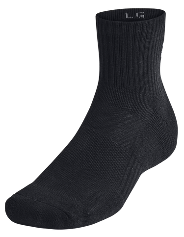 Чорапи Under Armour Quarter Socks, 3 Pairs Черно | 1386372-001, 2