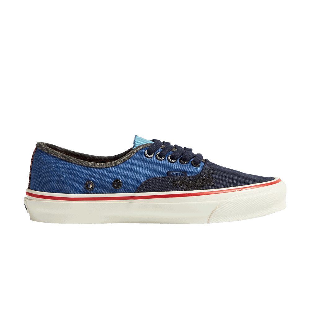 Кецове и обувки Vans Nigel Cabourn x OG Authentic LX "Crazy Navy Mix" Синьо | VN0A4BV99RD, 0