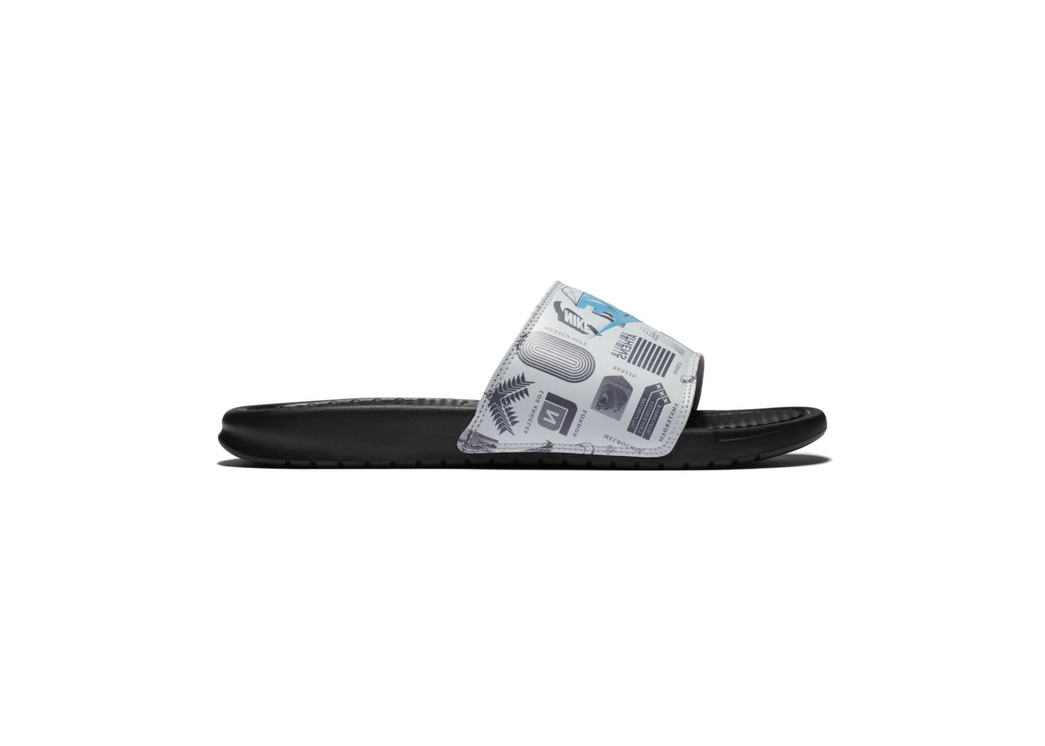 Кецове и обувки Nike Benassi JDI Summit White Черно | 631261-041, 0
