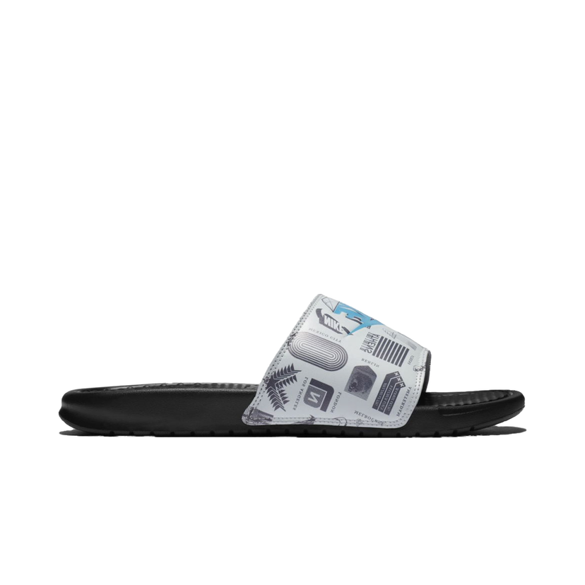 Кецове и обувки Nike Benassi JDI Summit White Черно | 631261-041