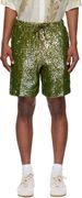 Dries Van Noten Sequin Shorts