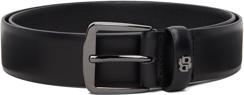 Колани BOSS Double B Monogram Leather Belt Черно | 50558852