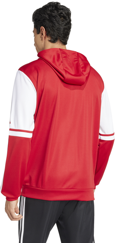 Суитчър adidas Originals SQUADRA25 Hooded Jacket Червено | jd2990, 1