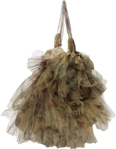 Голяма пазарска чанта Collina Strada Collina Strada Mist Tulle Tote Bag Кафяво | XX9020, 1