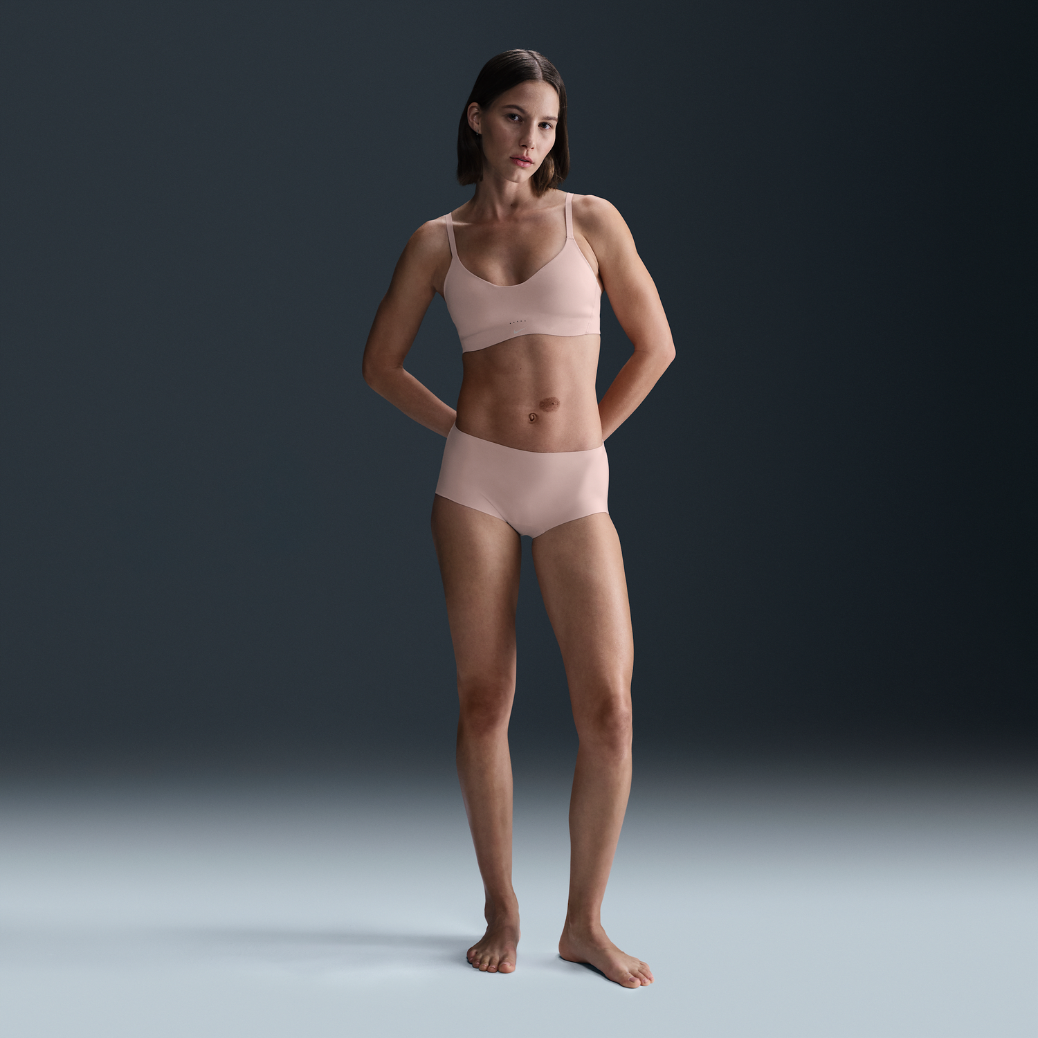 гащички Nike Nike Leak Protection Boyshort Period Underwear Бежово | FZ1463-207, 0