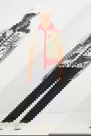 Риза Puma PALAIS ARTISAN Relaxed Fit Short Sleeve Print Shirt Многоцветен | 629392, 4