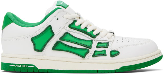 Skel Top Low "White Green"