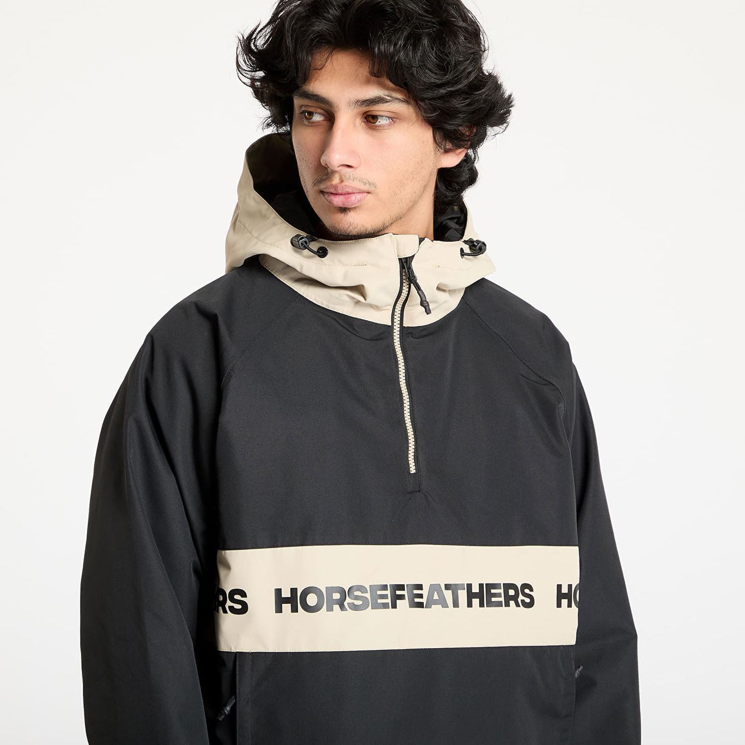 Ветровка Horsefeathers Horsefeathers Gordie Anorak Jacket Черно | OM322A, 0