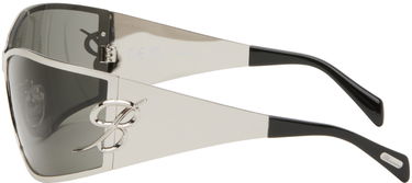 Слънчеви очила Blumarine Metal Wraparound Sunglasses Сиво | P444W268A, 2