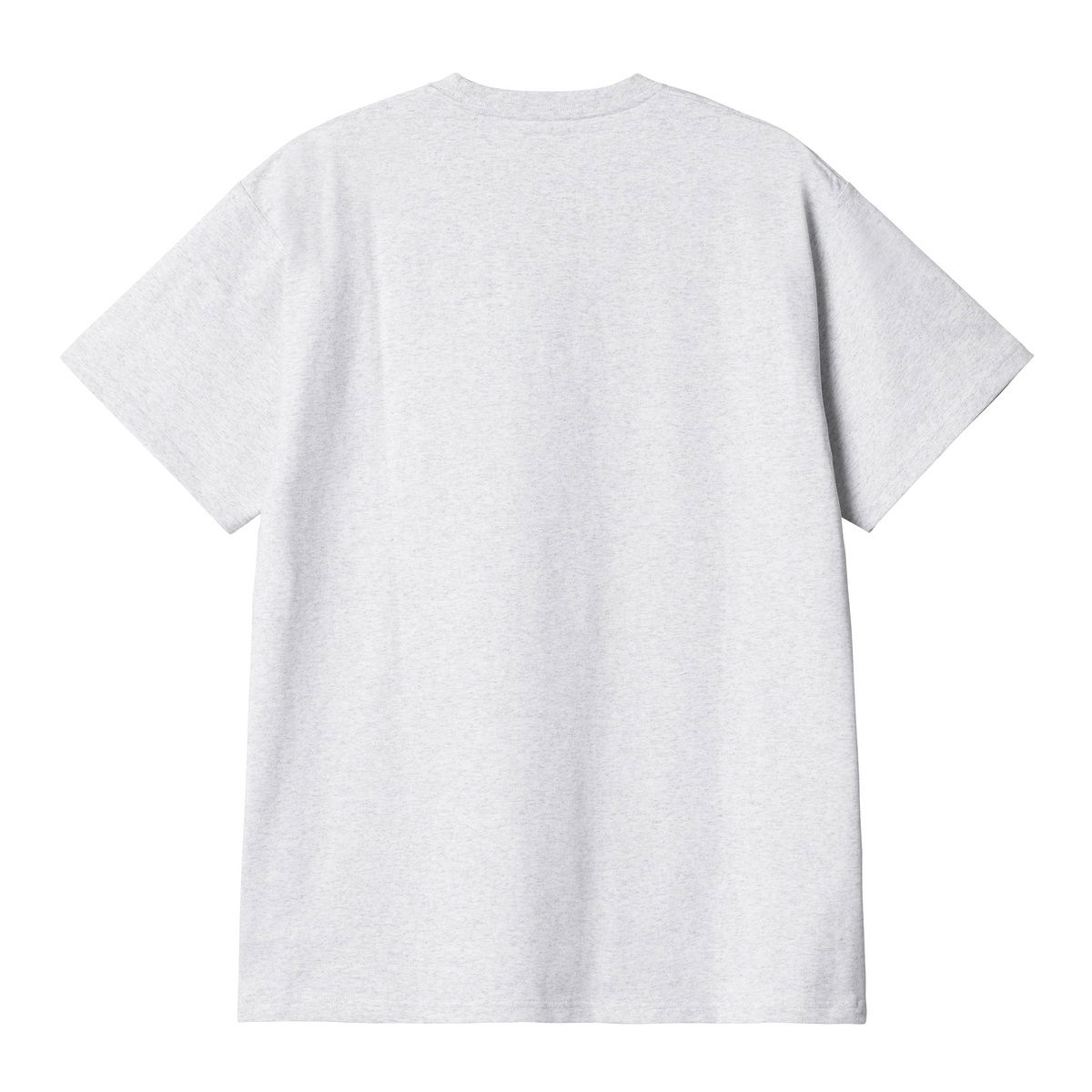 Тениска Carhartt WIP S/S Work Pocket T-shirt Ash Heather / Black Бяло | A212010_00O_XX, 1