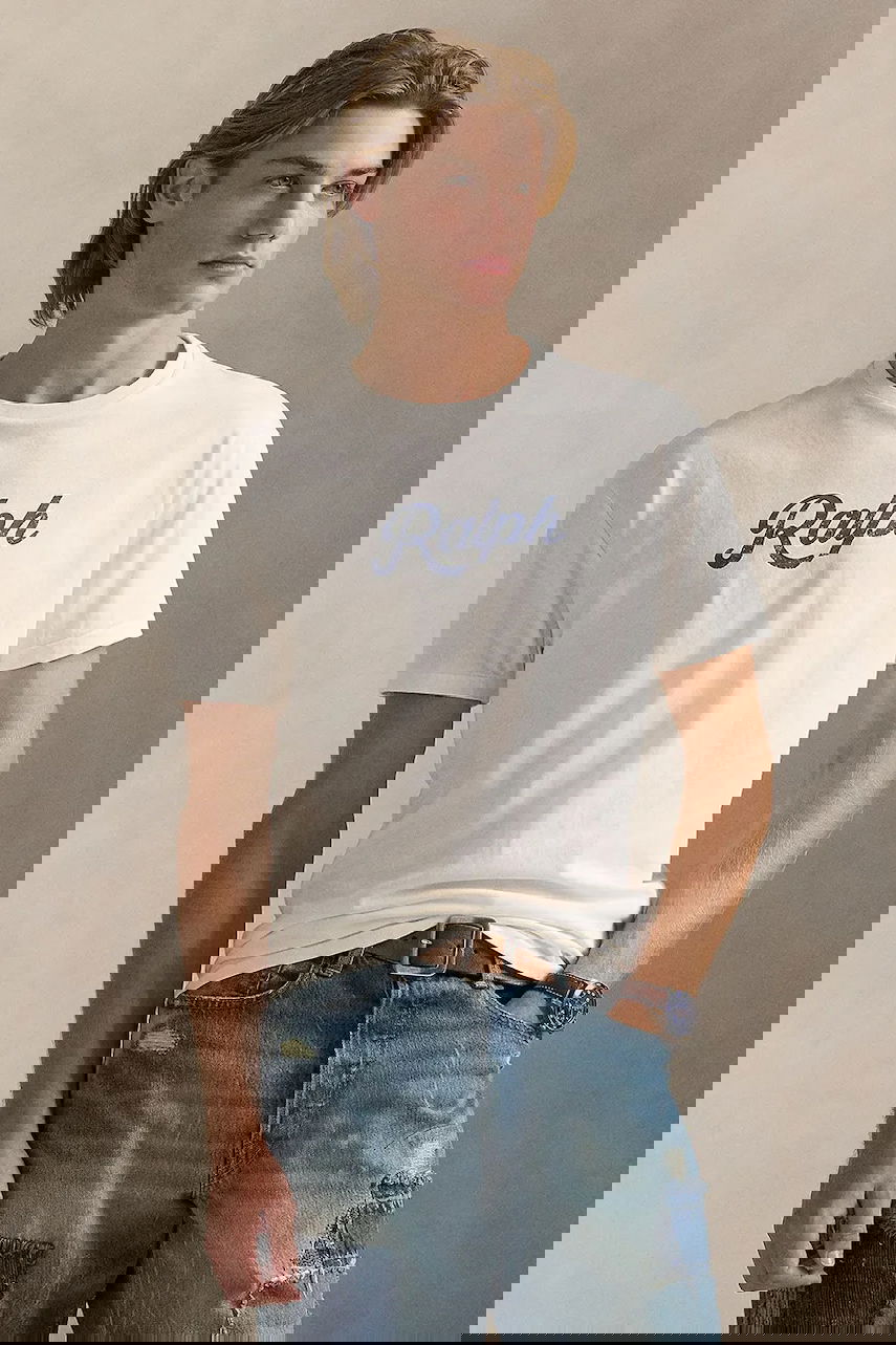 Тениска Polo by Ralph Lauren Polo Ralph Lauren Printed T-Shirt Бяло | 710936401, 0