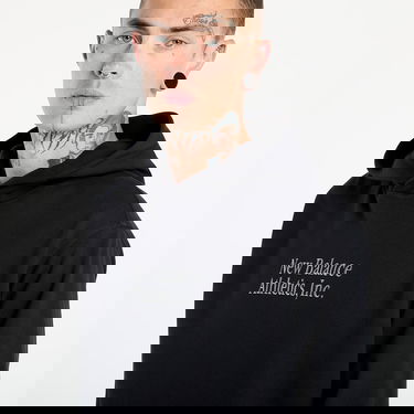 Суитчър New Balance Athletics Classics Hoodie Черно | MT53925BK, 1