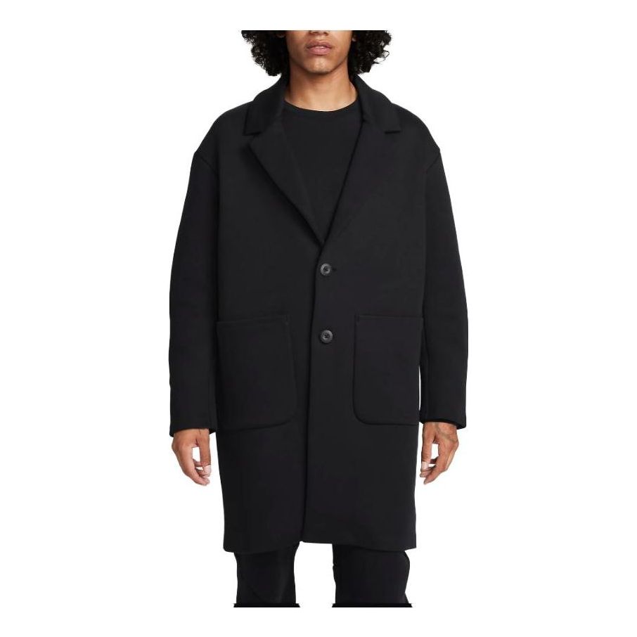 Тренчкот Nike Sportswear Tech Fleece Loose Fit Trench Coat Черно | FN0602-010, 0