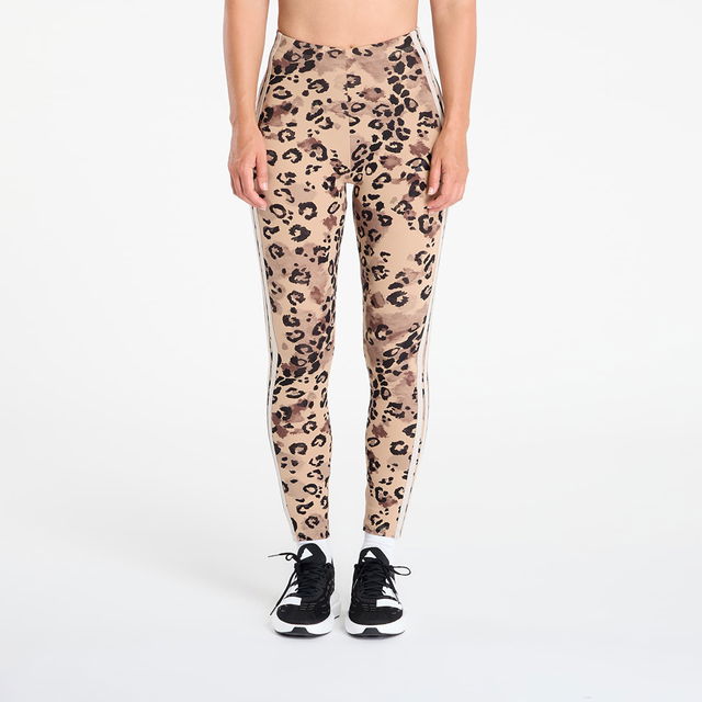 Essentials 3-Stripes Animal Print Leggings