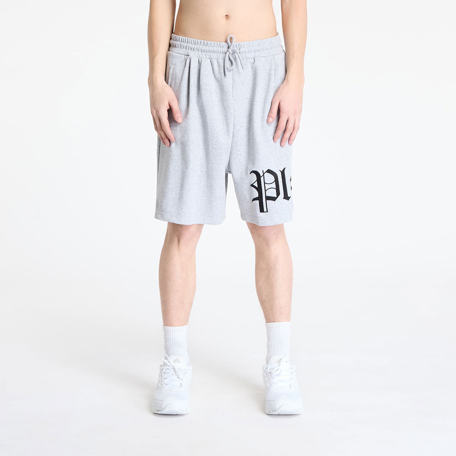 Къси панталони Pleasures Pleasures Oe Wide Shorts Сиво | P25SP035 GREY, 0