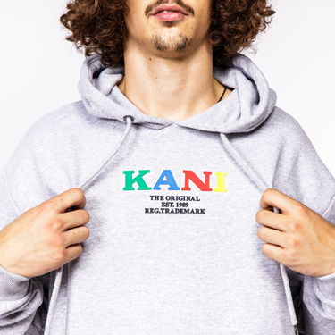 Суитчър Karl Kani Retro Hoodie Сиво | 6093652, 1
