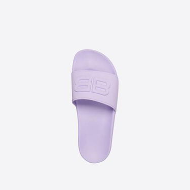 Кецове и обувки Balenciaga Pool Slide Лилаво | 656434W1S855817, 1