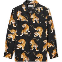 Риза WACKO MARIA Tim Lehi Vacation Shirt Черно | 23FW-WMS-HI03-BLK, 1