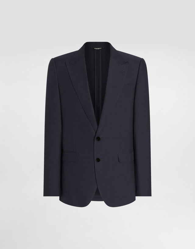 Dolce & Gabbana Taormina Single-Breasted Silk-Blend Gabardine Jacket